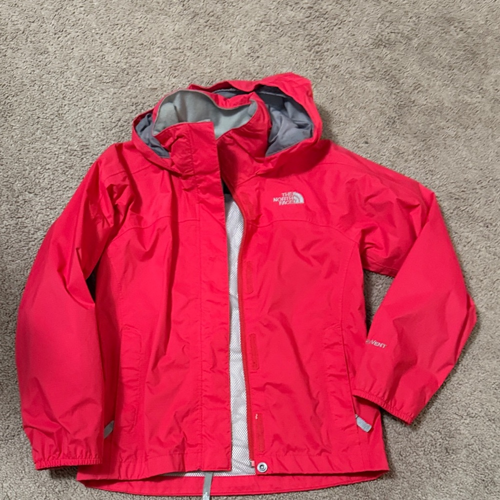 The North Face Kids Bright Red Raincoat
